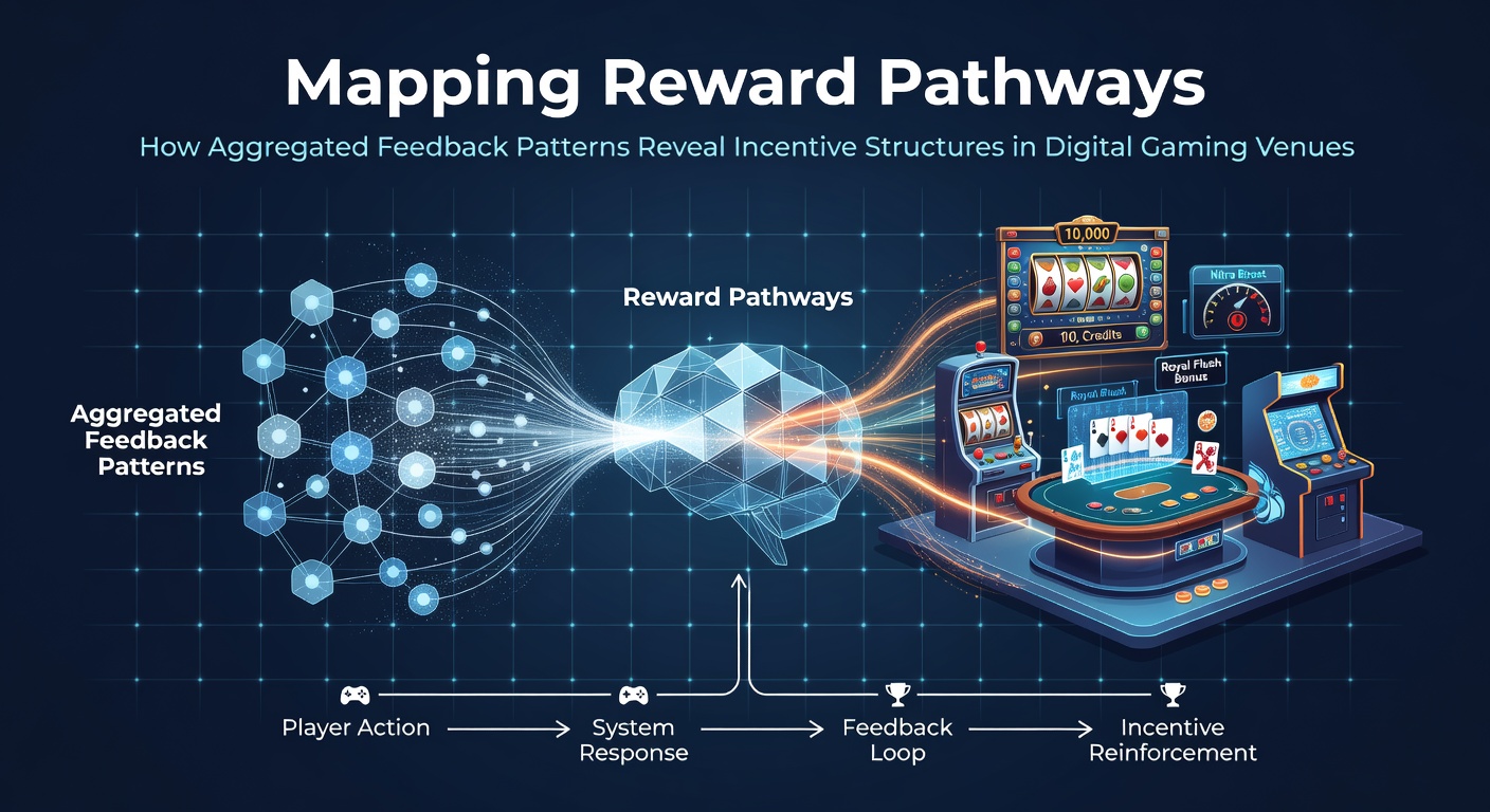 Data visualization showing aggregated player feedback patterns mapped across digital gaming reward systems in online venues